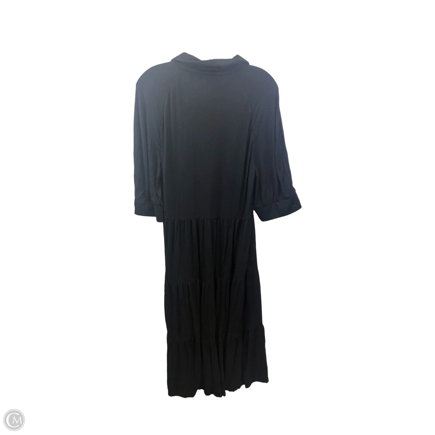 Dress Casual Maxi By Natural Life In Black, Size: L