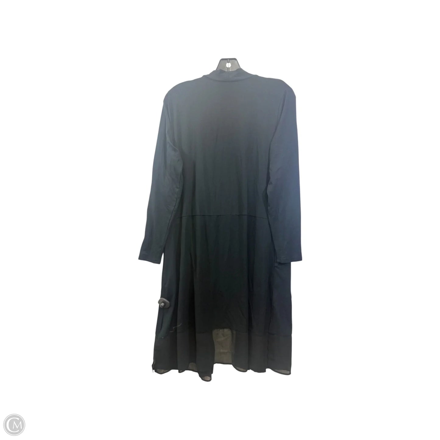 Cardigan By Logo In Black, Size: Mp