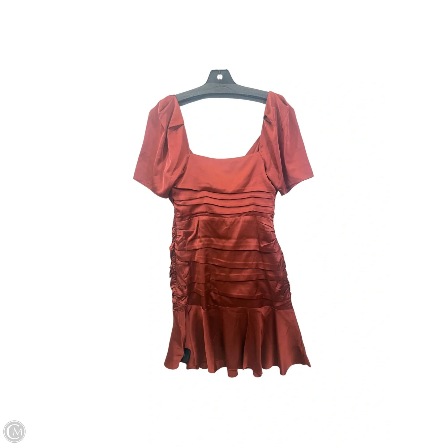 Dress Casual Midi By Express In Orange, Size: S