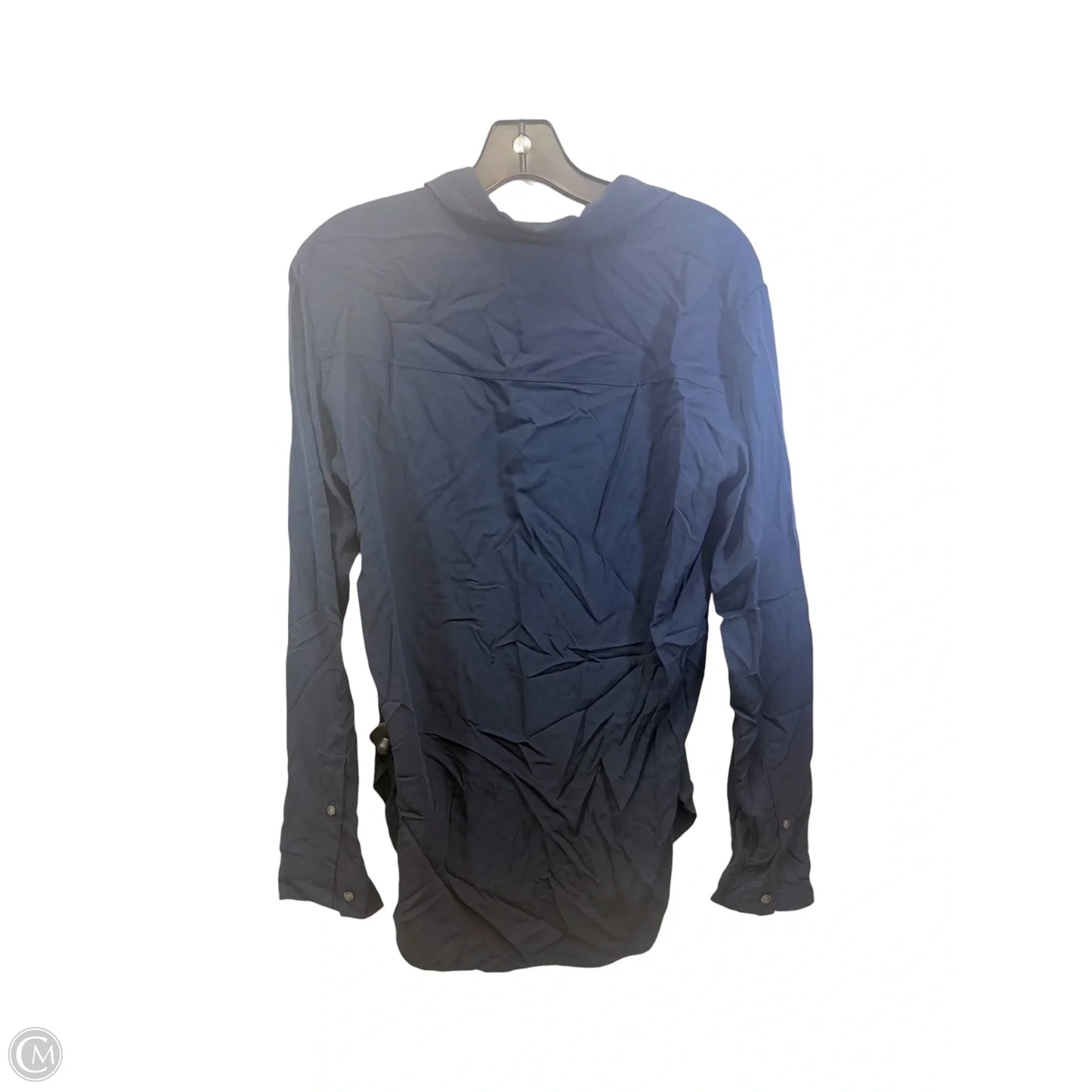 Top Long Sleeve By Abercrombie And Fitch In Navy, Size: Xs