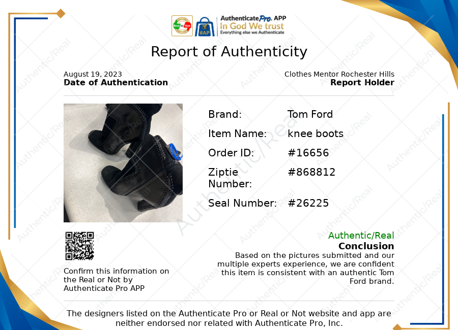 Boots Designer By Tom Ford Size: 6