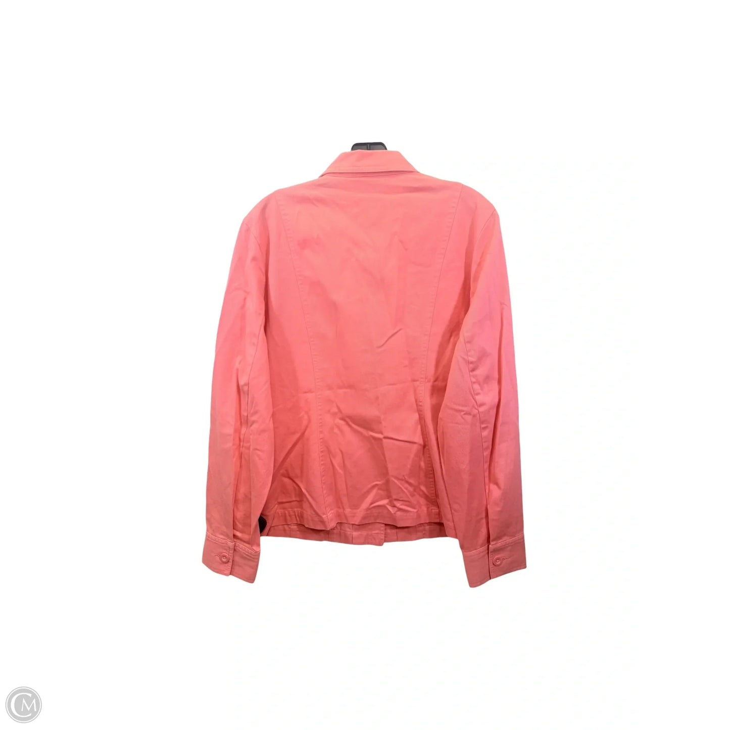Jacket Denim By Realivity Carsons In Peach, Size: Xl