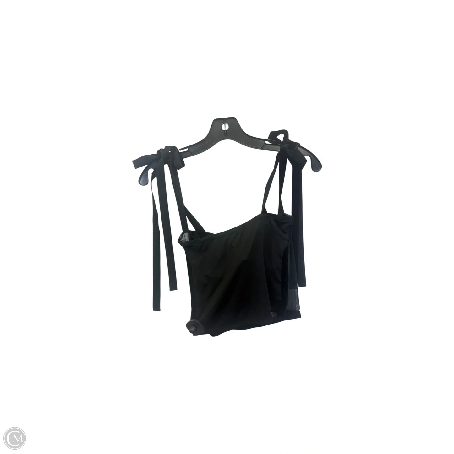 Top Sleeveless By Commense In Black, Size: Xs