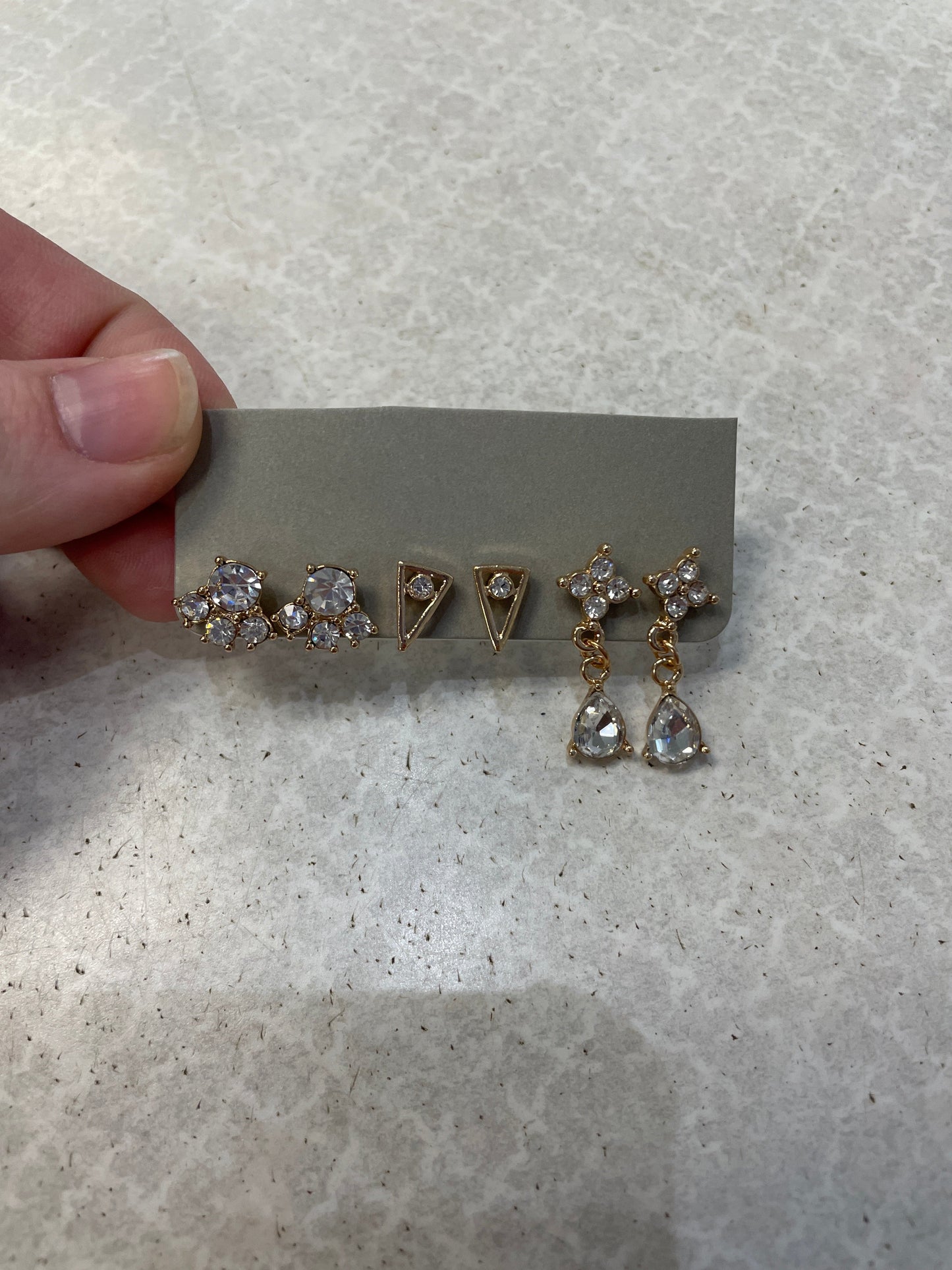 Earrings Other By Clothes Mentor Size: 03 Piece Set