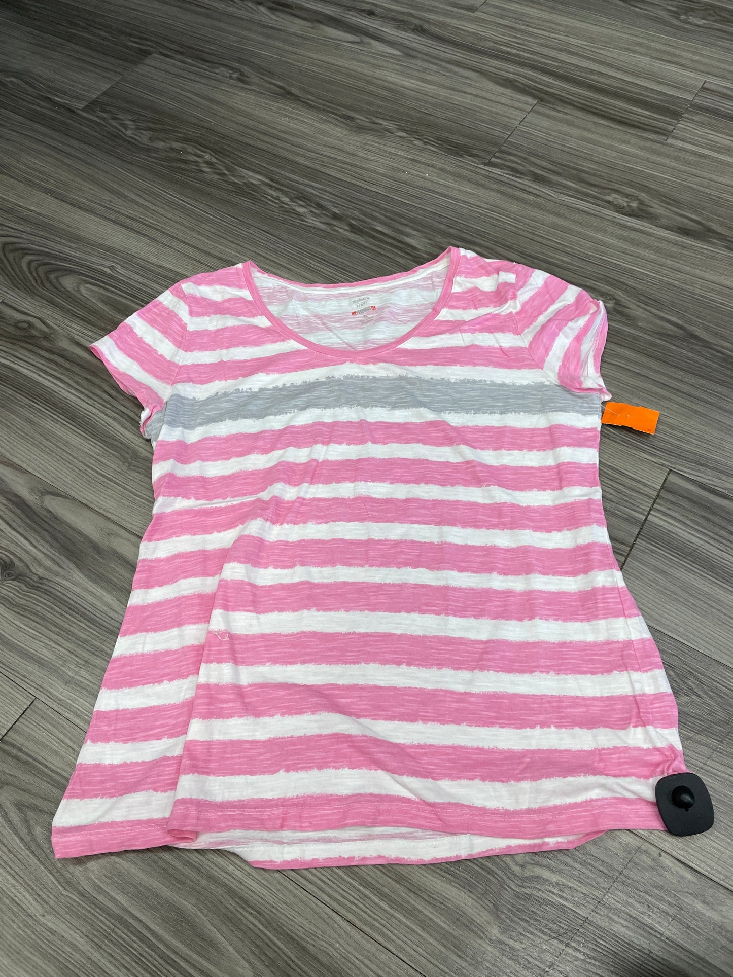 Top Short Sleeve By Style And Company Sport Size: Xl