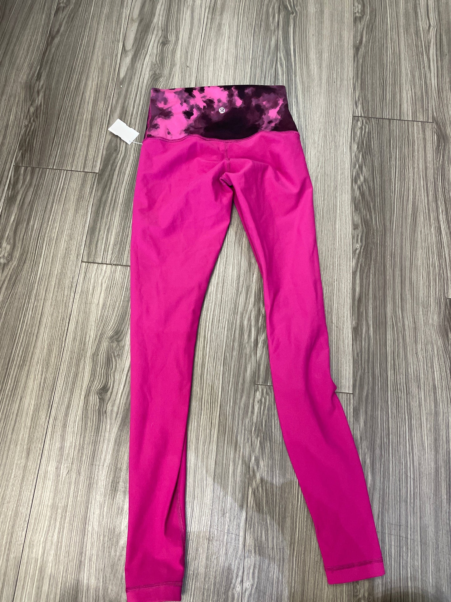 Athletic Leggings By Lululemon In Pink, Size: 6