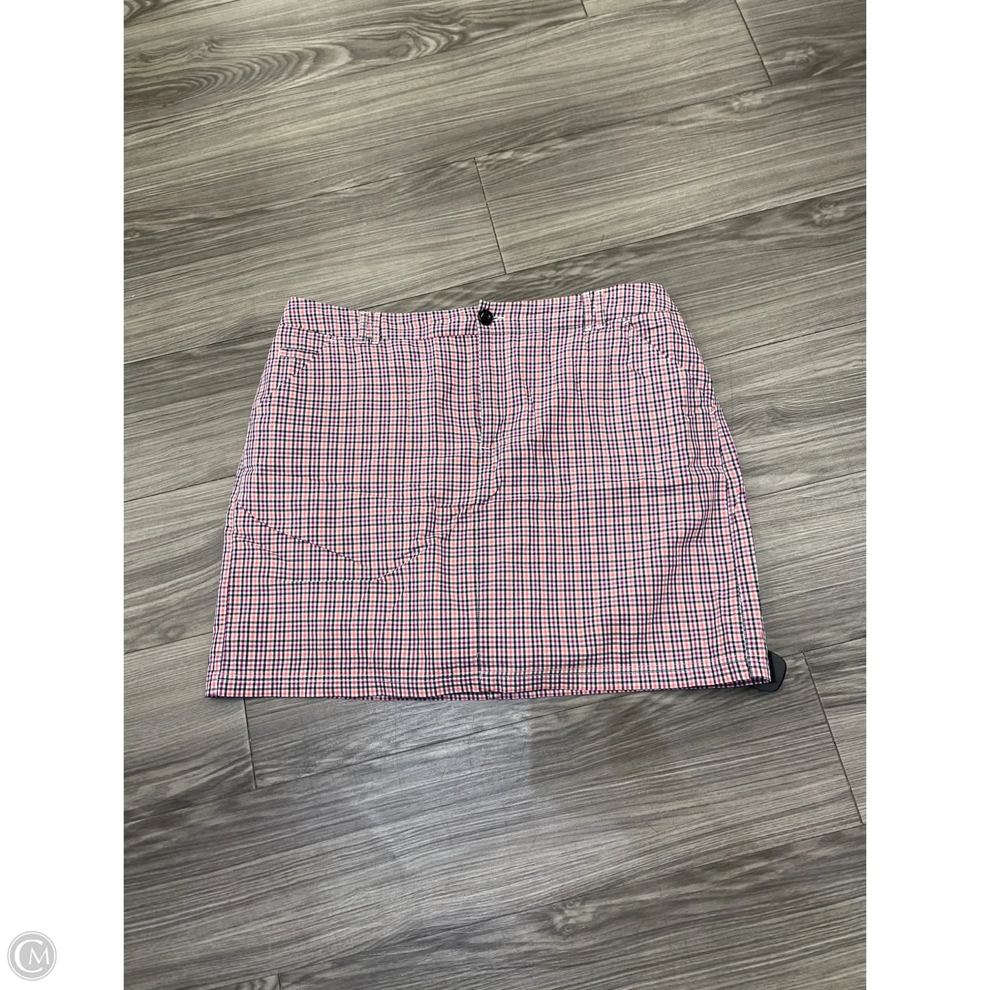 Skort By Christopher And Banks In Plaid Pattern, Size: 16