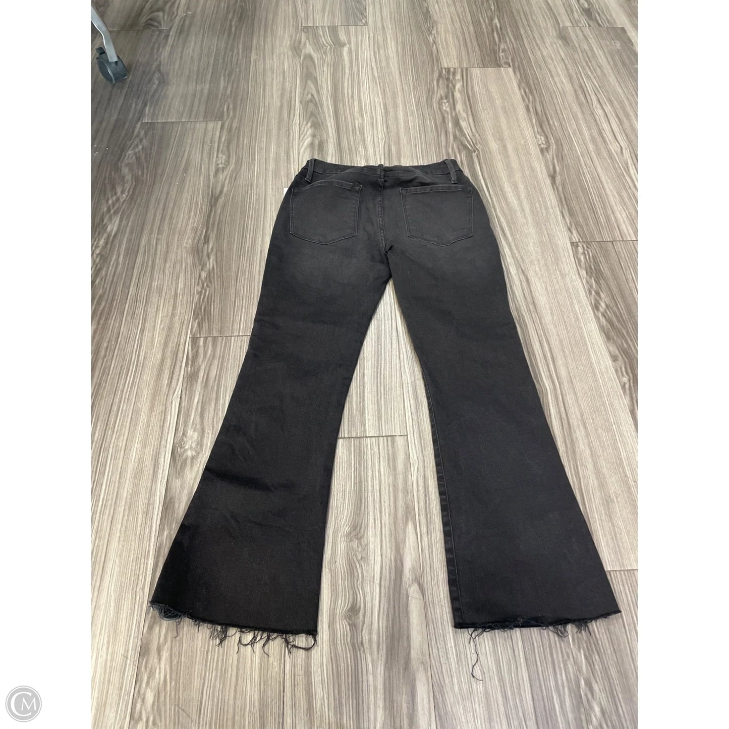 Jeans Cropped By Frame In Black, Size: 4