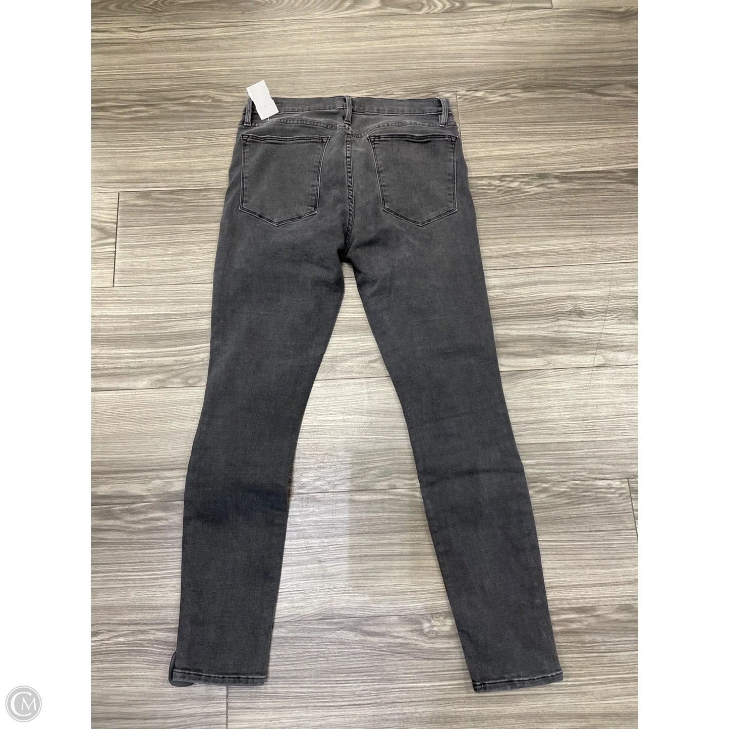 Jeans Skinny By Frame In Black, Size: 12
