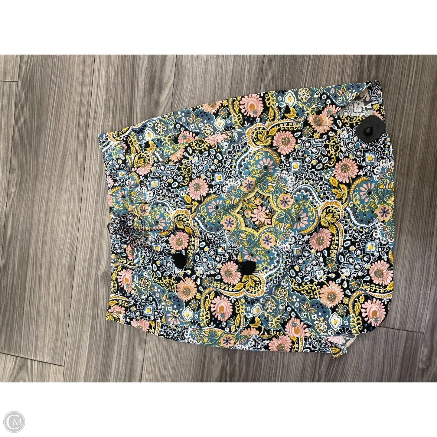 Skirt Midi By Loft In Floral Print, Size: M