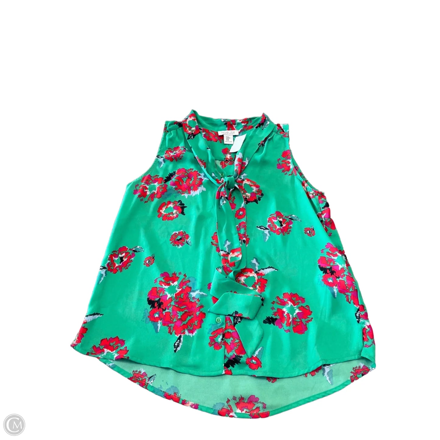 Top Sleeveless By Rachel Zoe In Green, Size: M