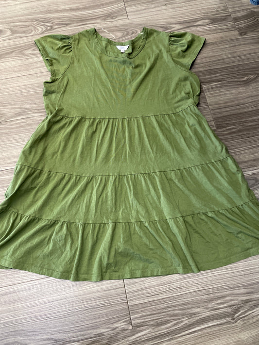 Dress Casual Short By Time And Tru  Size: 2x