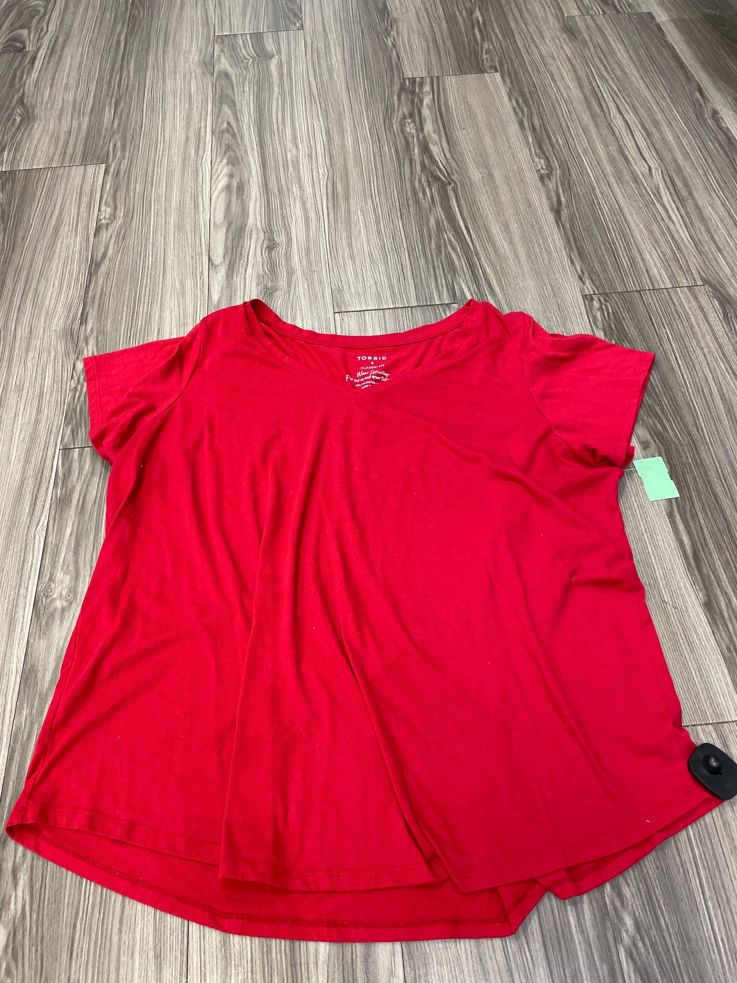 Top Short Sleeve By Torrid Size: 4x