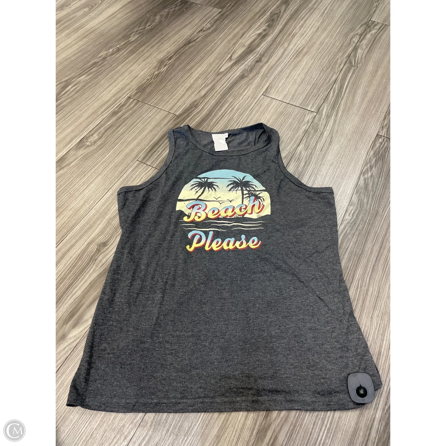 Tank Top By Clothes Mentor In Black, Size: 2x