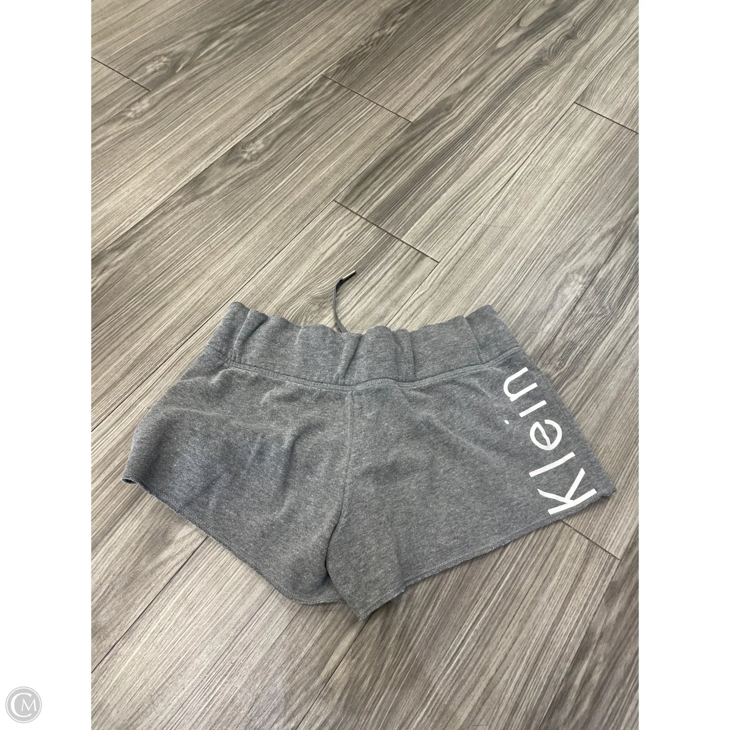 Athletic Shorts By Calvin Klein In Grey, Size: S