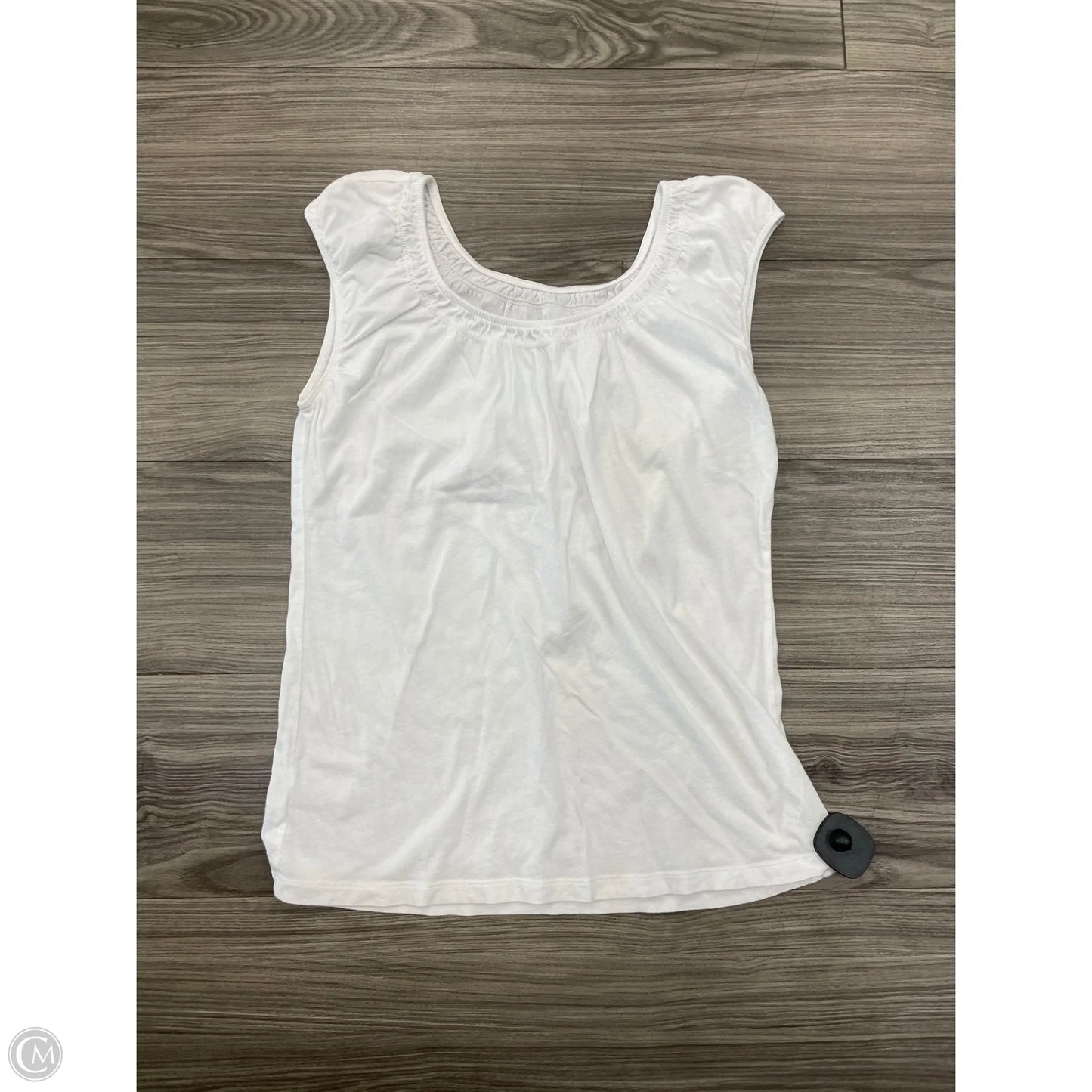 Top Sleeveless Basic By Loft In White, Size: M