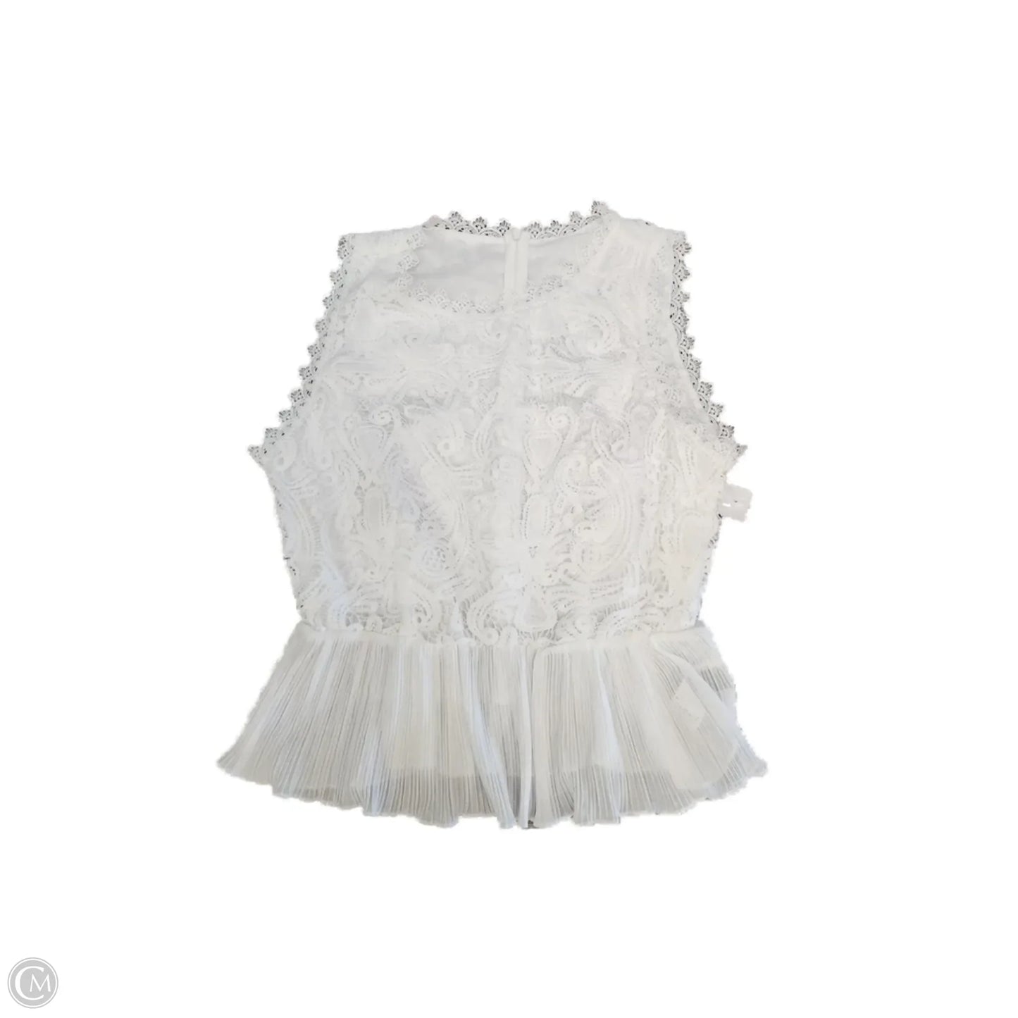 Tank Top By Shein In White, Size: L