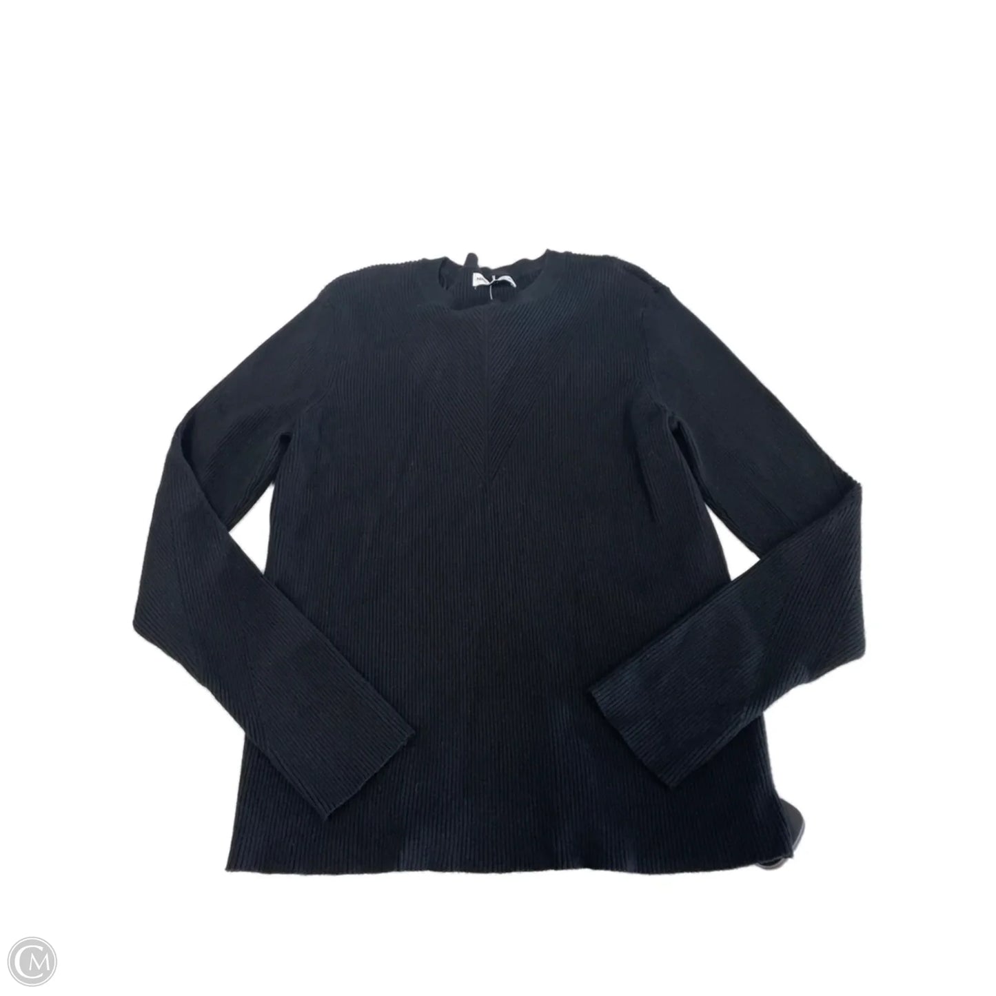 Top Long Sleeve Basic By Nine West In Black, Size: Xl