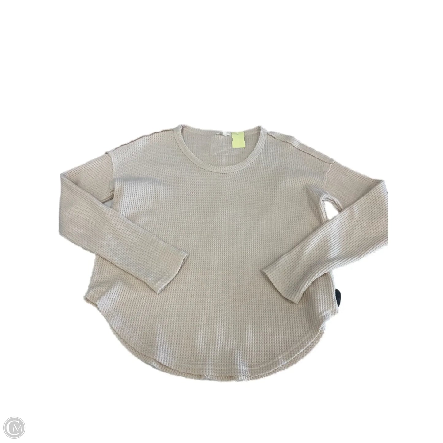Top Long Sleeve By La Miel In Cream, Size: S