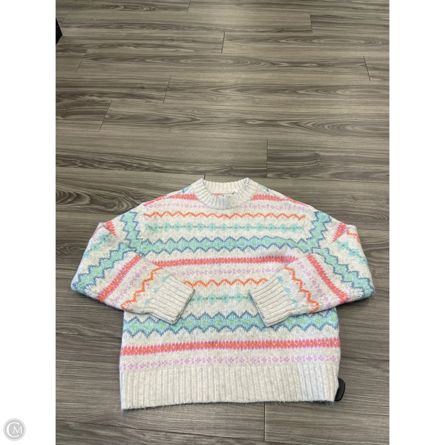 Sweater By American Eagle In Multi-colored, Size: M