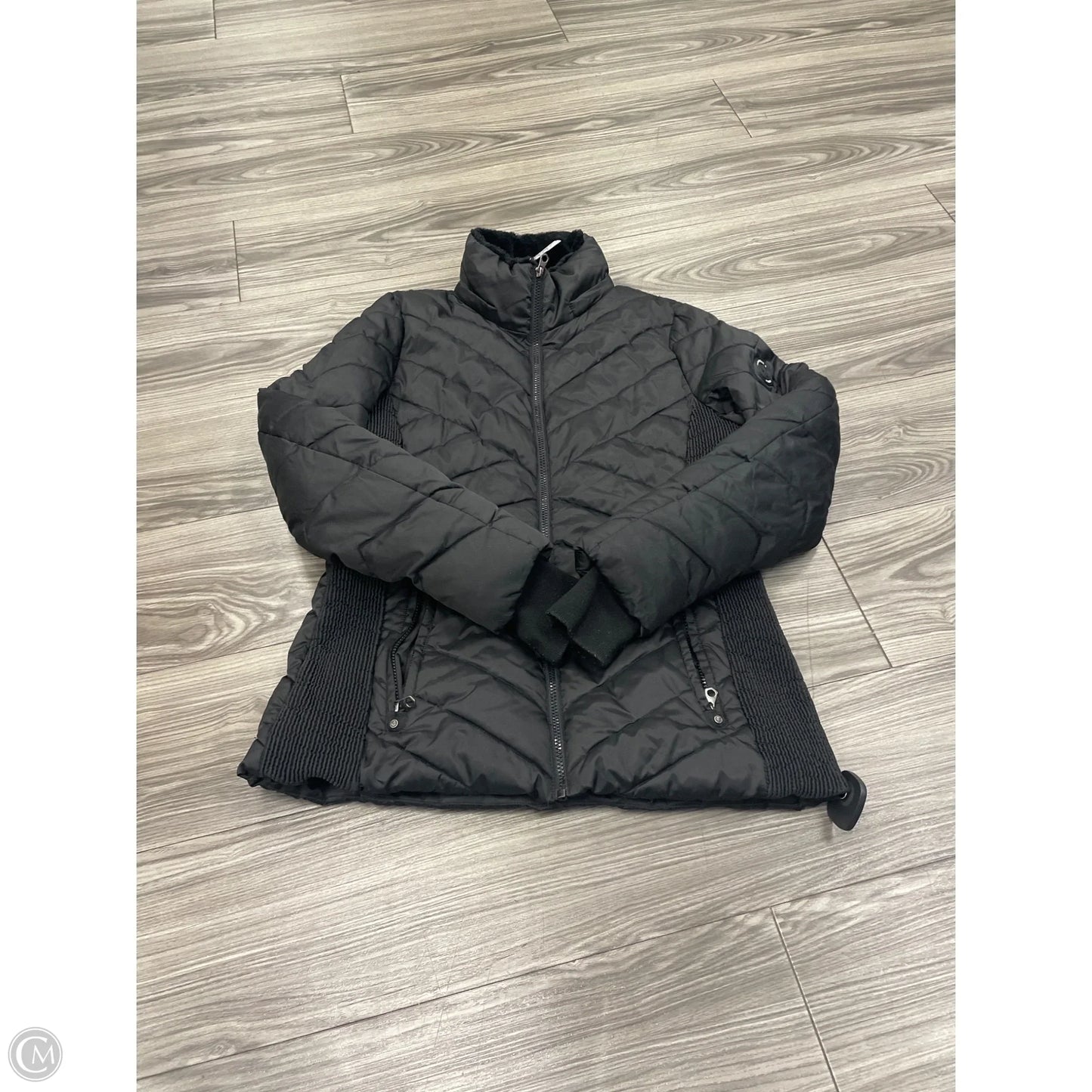Jacket Puffer & Quilted By Nautica In Black, Size: M