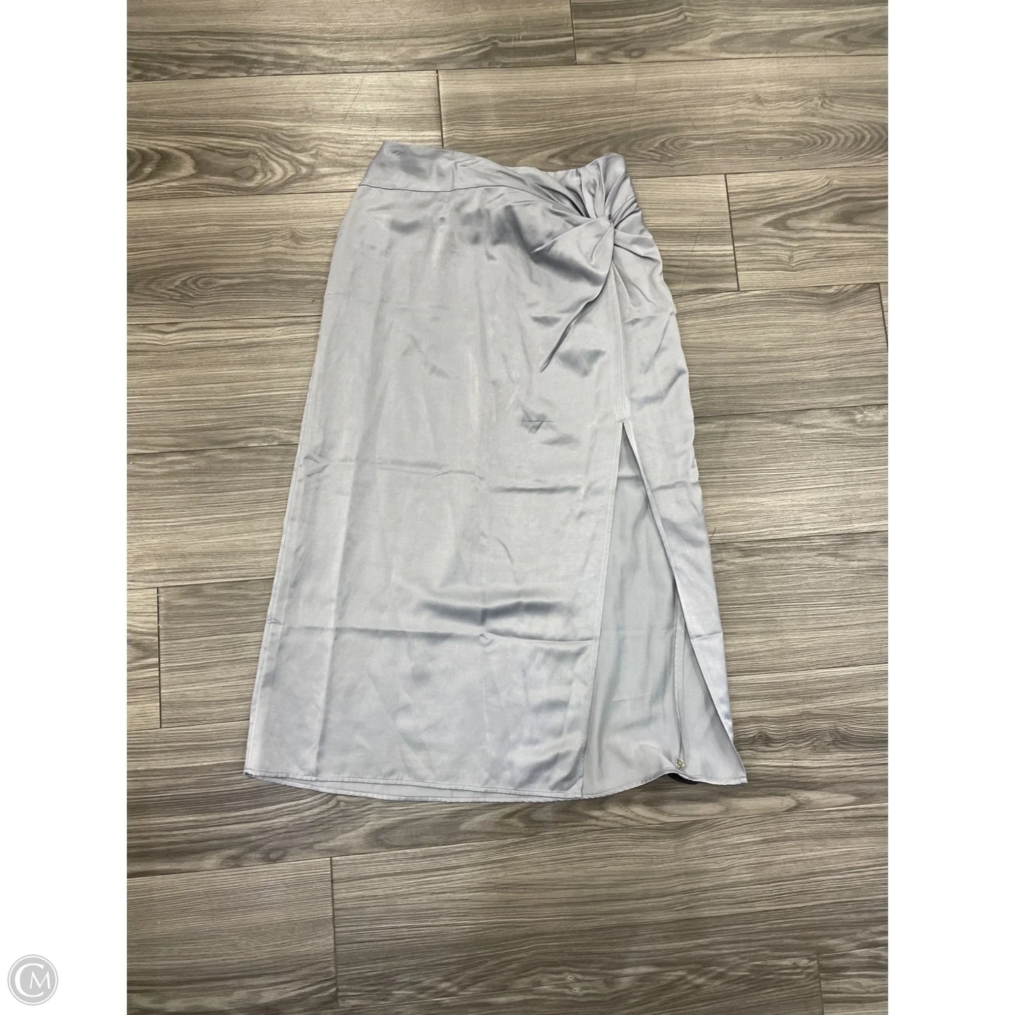 Skirt Midi By Abercrombie And Fitch In Grey, Size: M