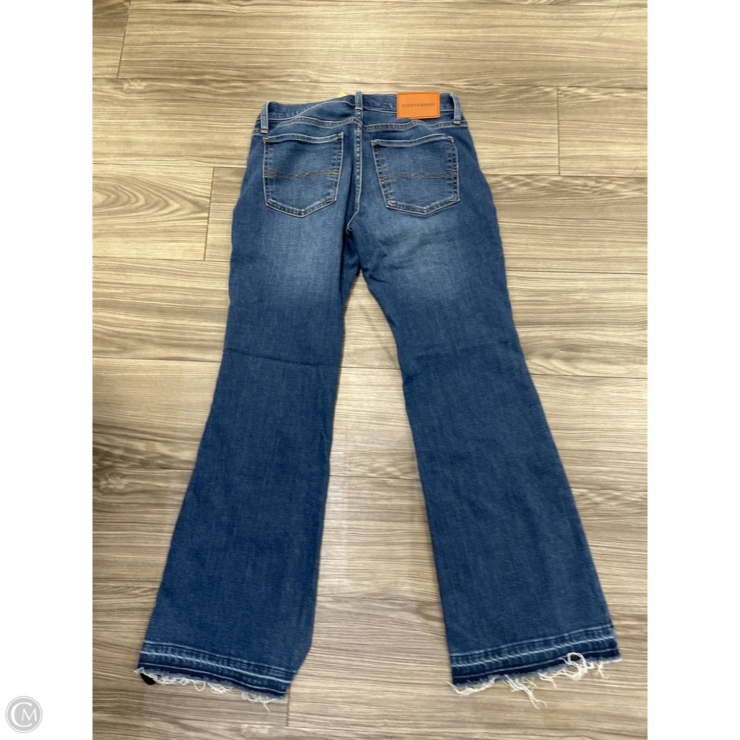 Jeans Flared By Lucky Brand In Blue Denim, Size: 4