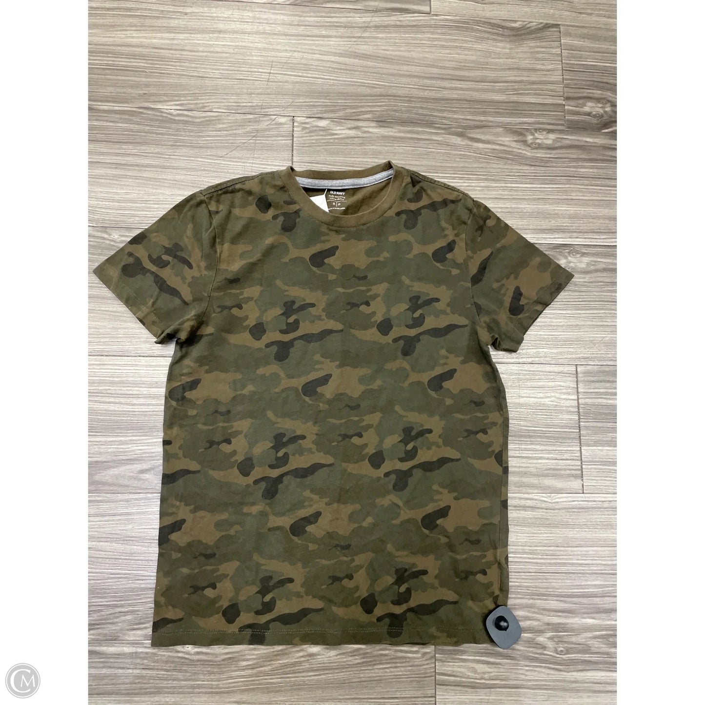 Top Short Sleeve By Old Navy In Camouflage Print, Size: S