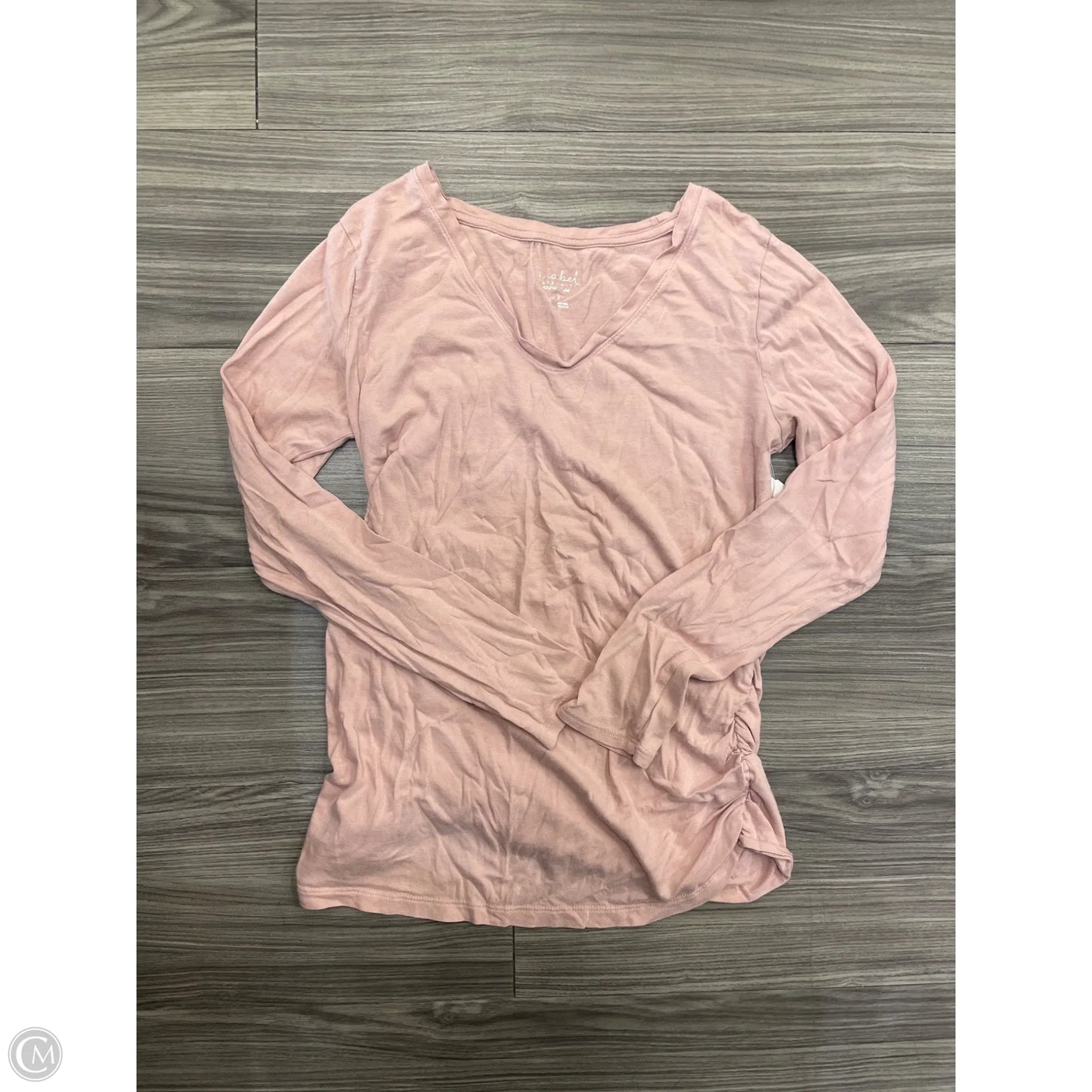 Top Long Sleeve By Isabel Maternity In Pink, Size: S