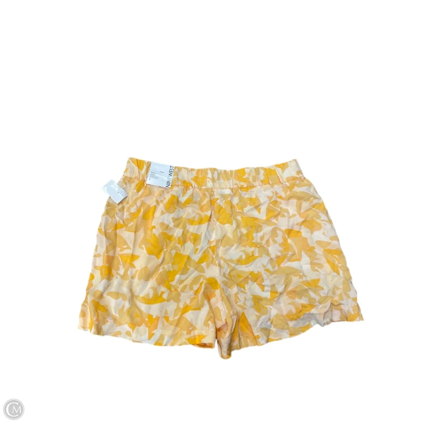 Shorts By Nine West In Yellow, Size: L