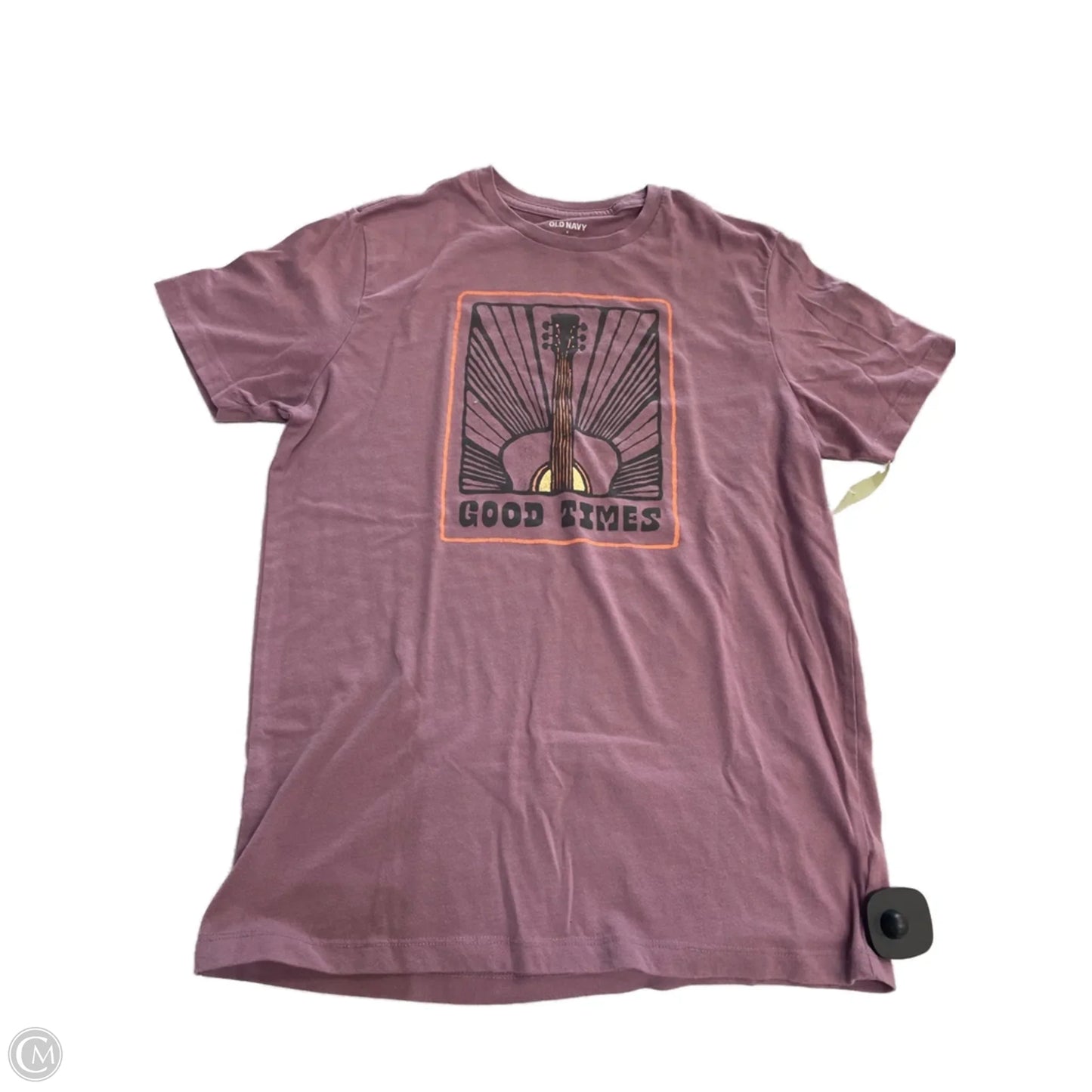 Top Short Sleeve By Old Navy In Mauve, Size: S