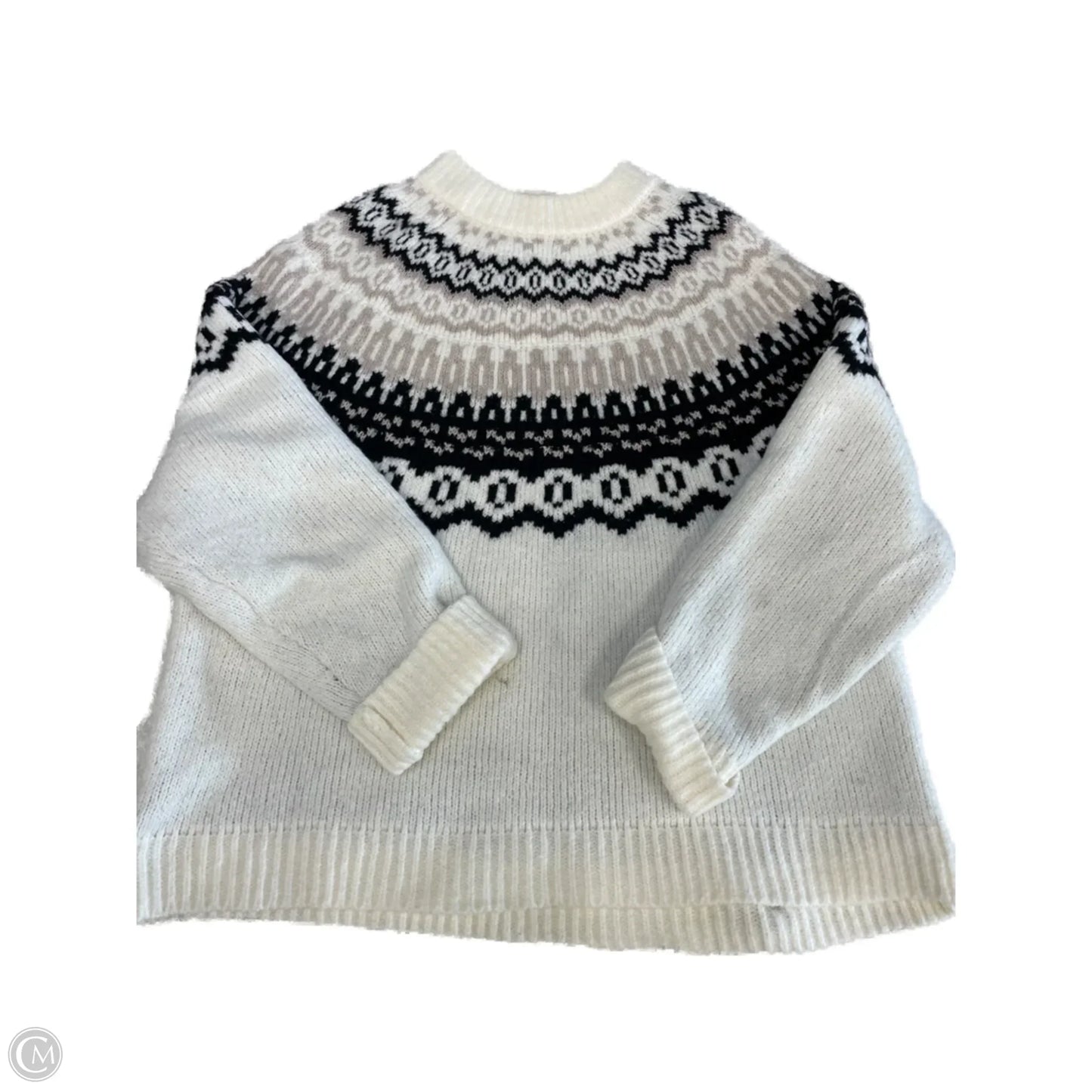 Sweater By Universal Thread In White, Size: M