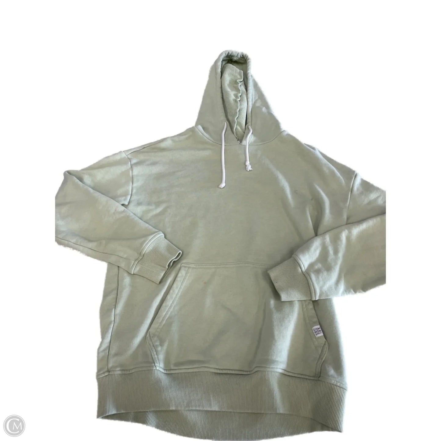 Sweatshirt Hoodie By Cmc In Green, Size: S