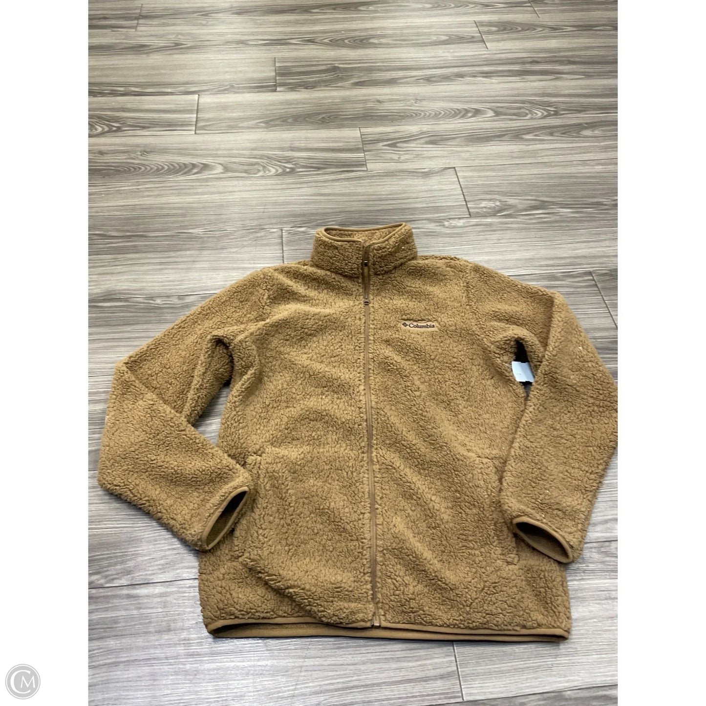 Jacket Faux Fur & Sherpa By Columbia In Brown, Size: S