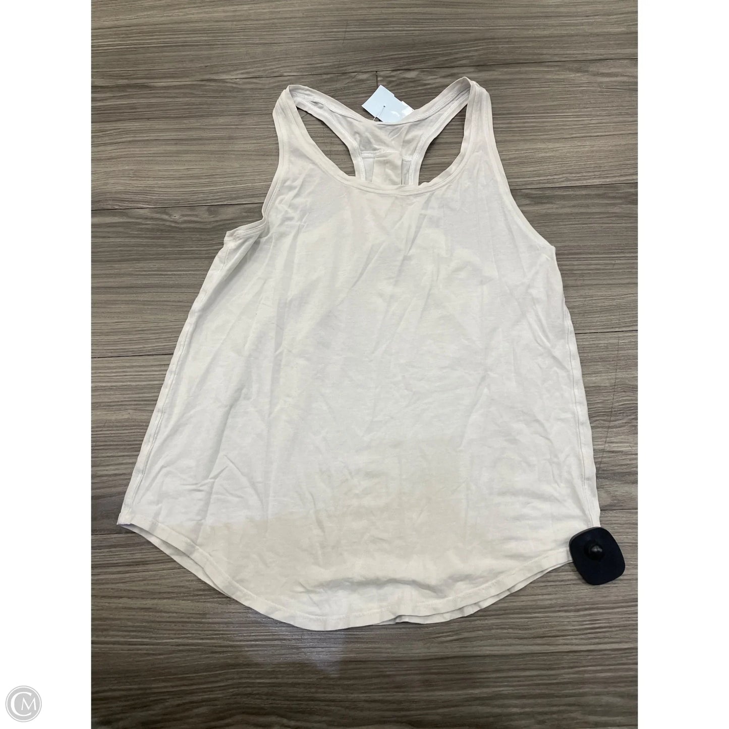 Athletic Tank Top By Lululemon In White, Size: S