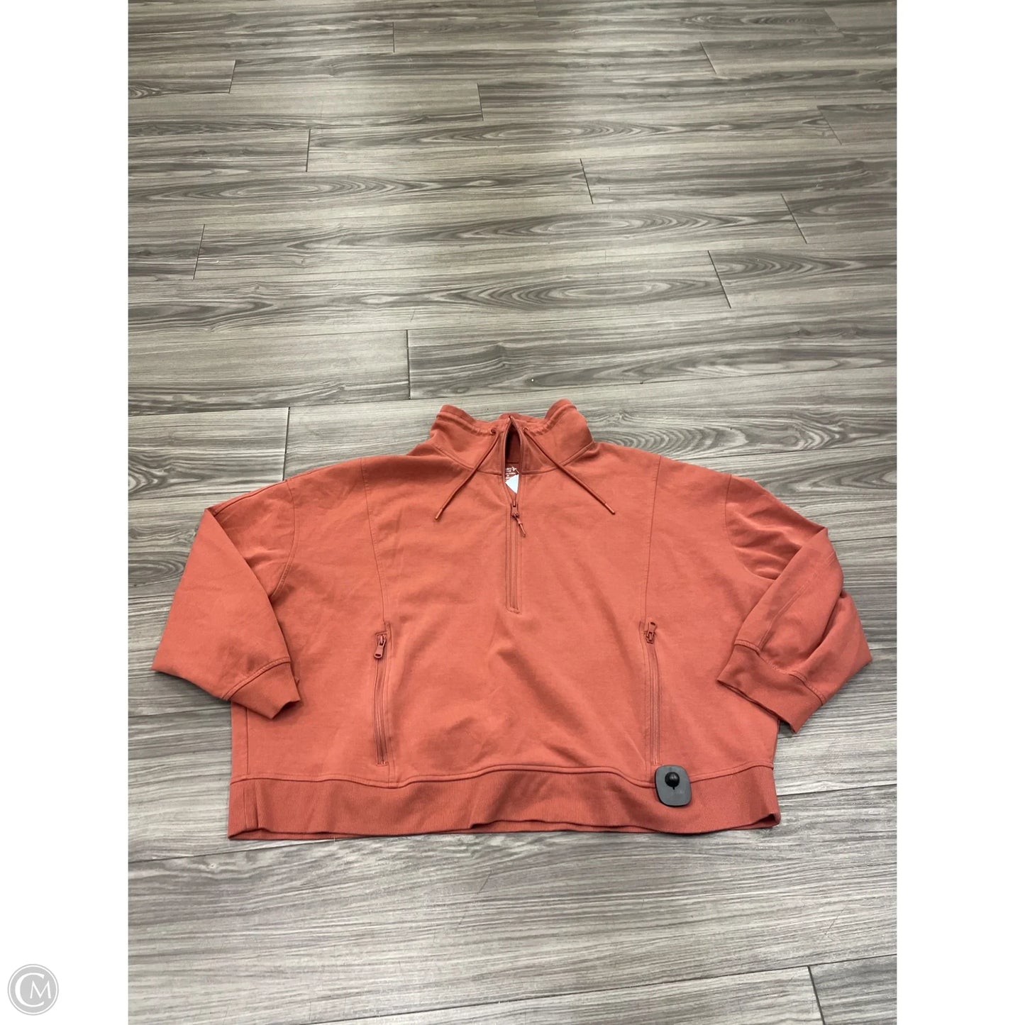 Sweatshirt Collar By Old Navy In Orange, Size: 3x