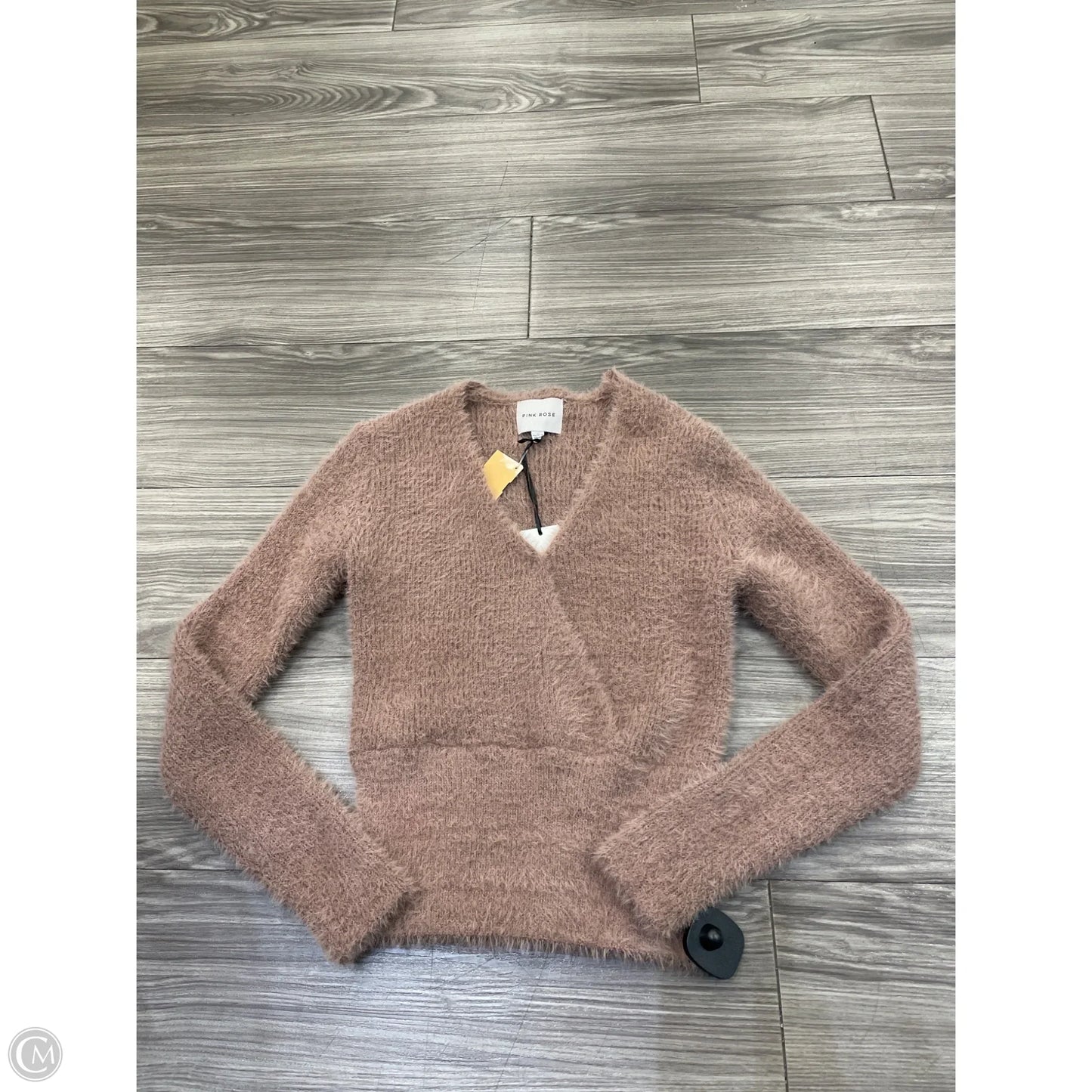 Sweater By Pink Rose In Brown, Size: S