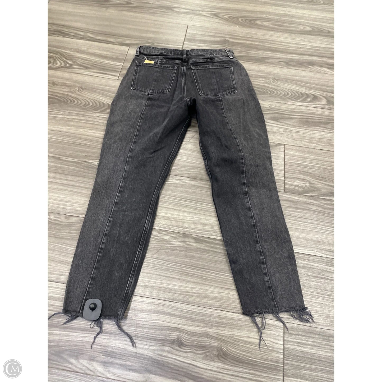 Jeans Straight By Abercrombie And Fitch In Black, Size: 6