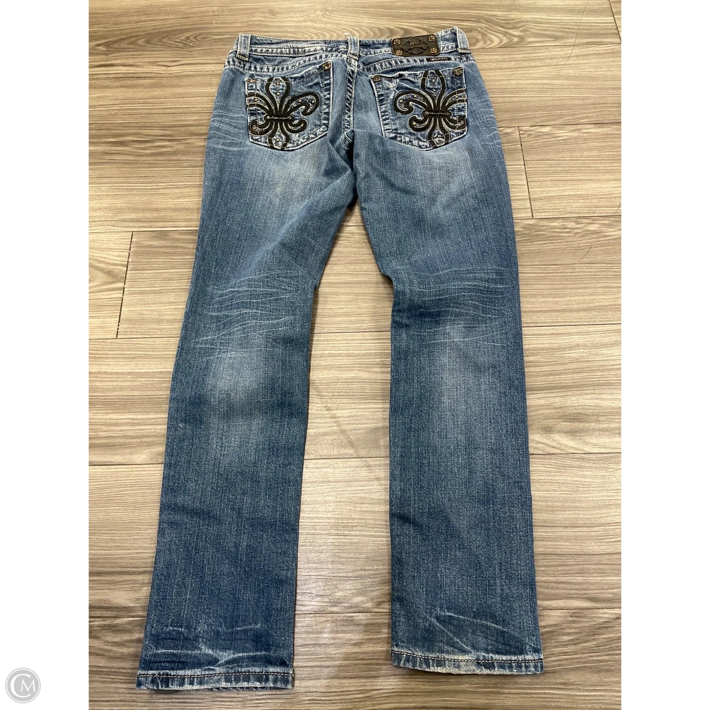 Jeans Boot Cut By Miss Me In Blue, Size: 4
