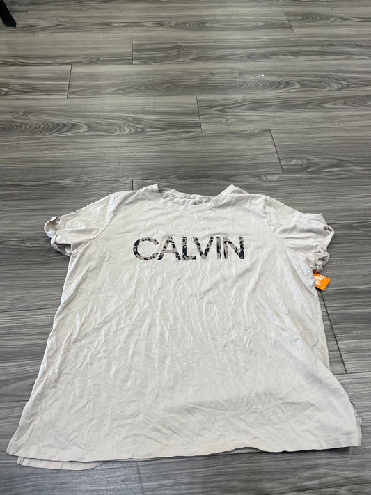 Top Short Sleeve By Calvin Klein  Size: Xxl