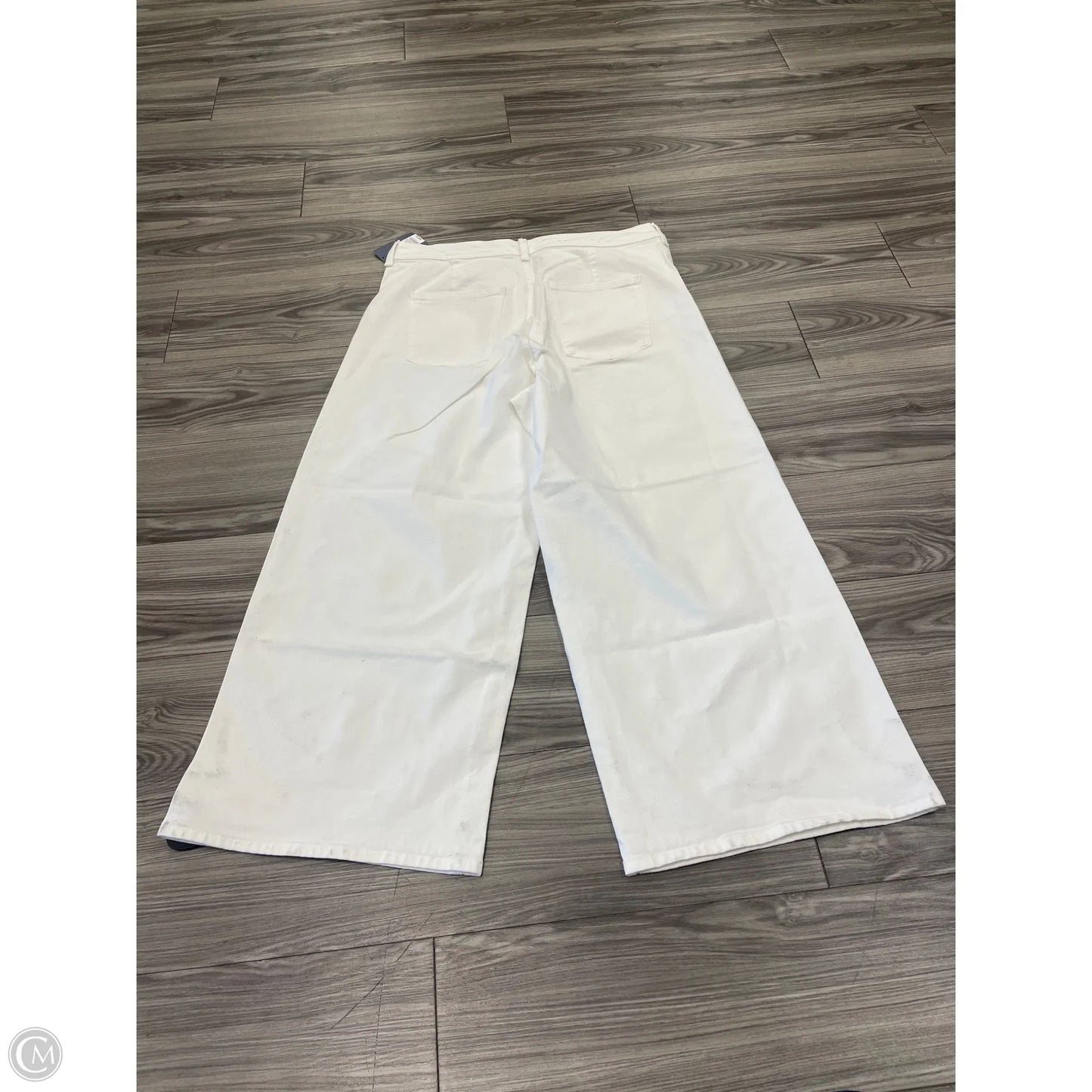 Jeans Wide Leg By Universal Thread In White, Size: 18