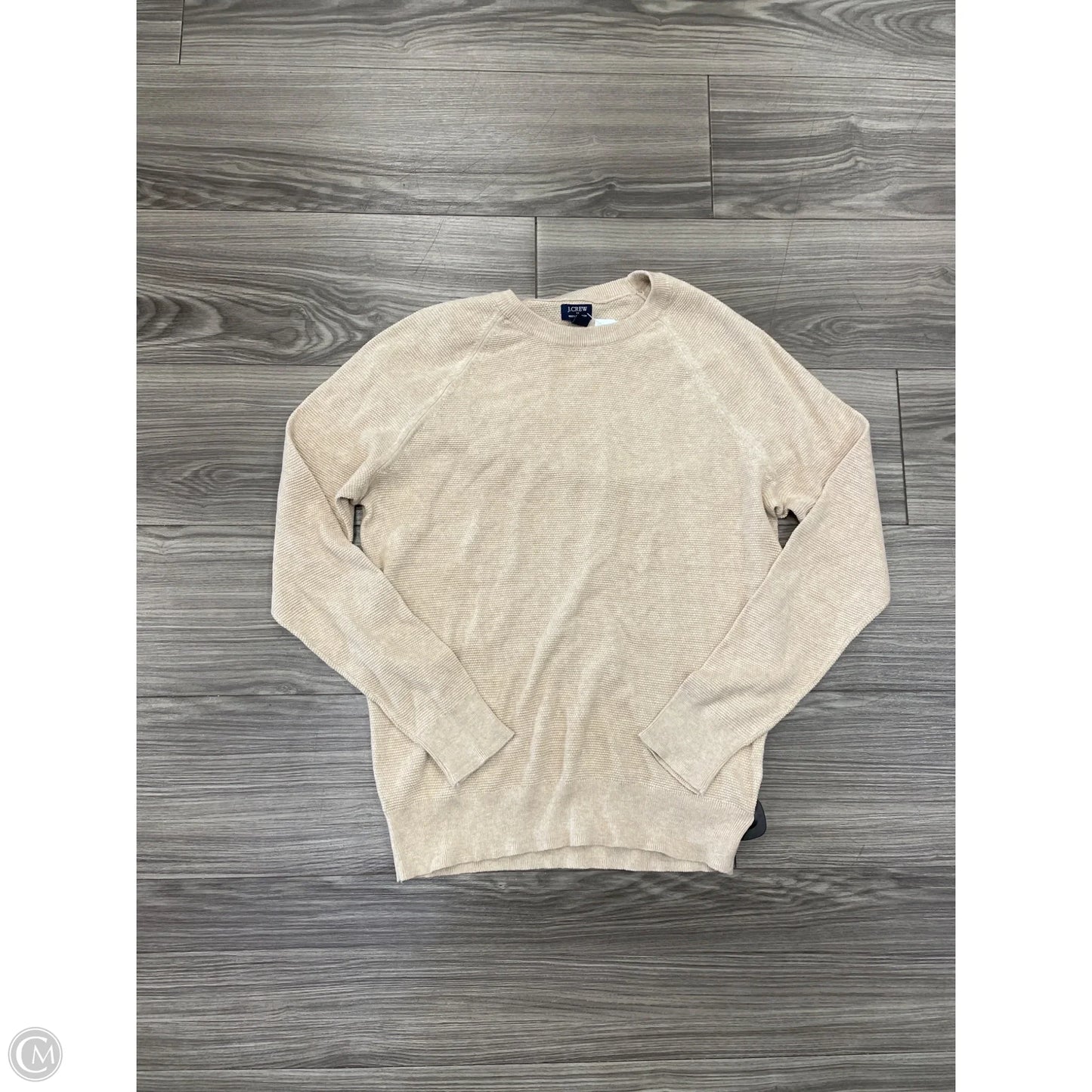 Top Long Sleeve By J. Crew In Beige, Size: M