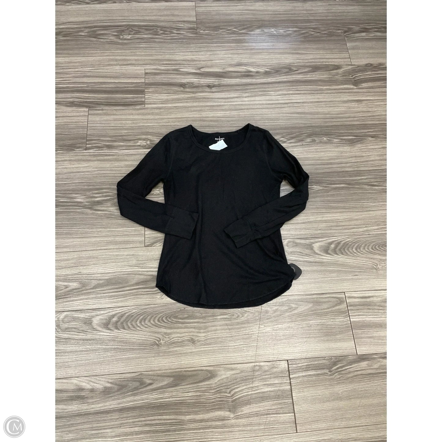 Top Long Sleeve By Old Navy In Black, Size: M