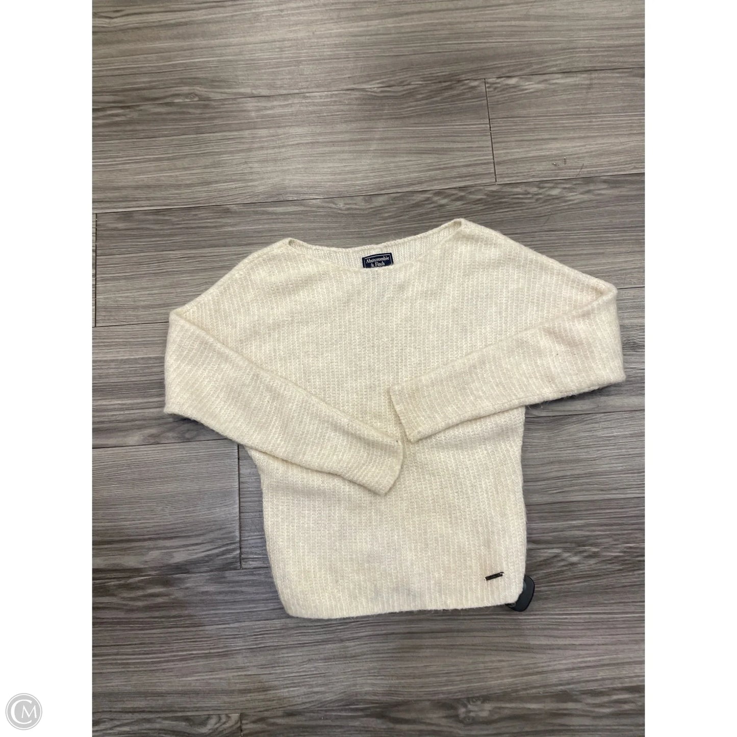 Sweater By Abercrombie And Fitch In Beige, Size: Xs