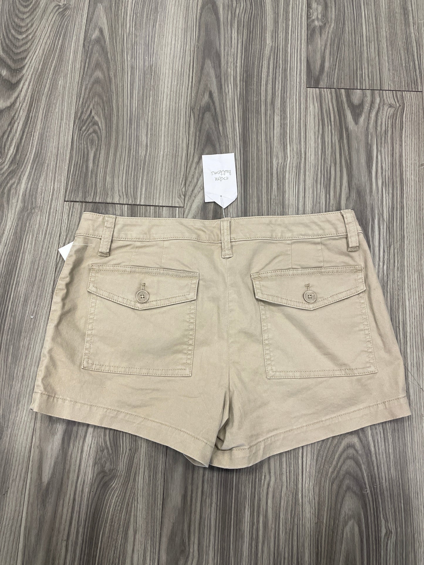 Shorts By Clothes Mentor In Tan, Size: 6