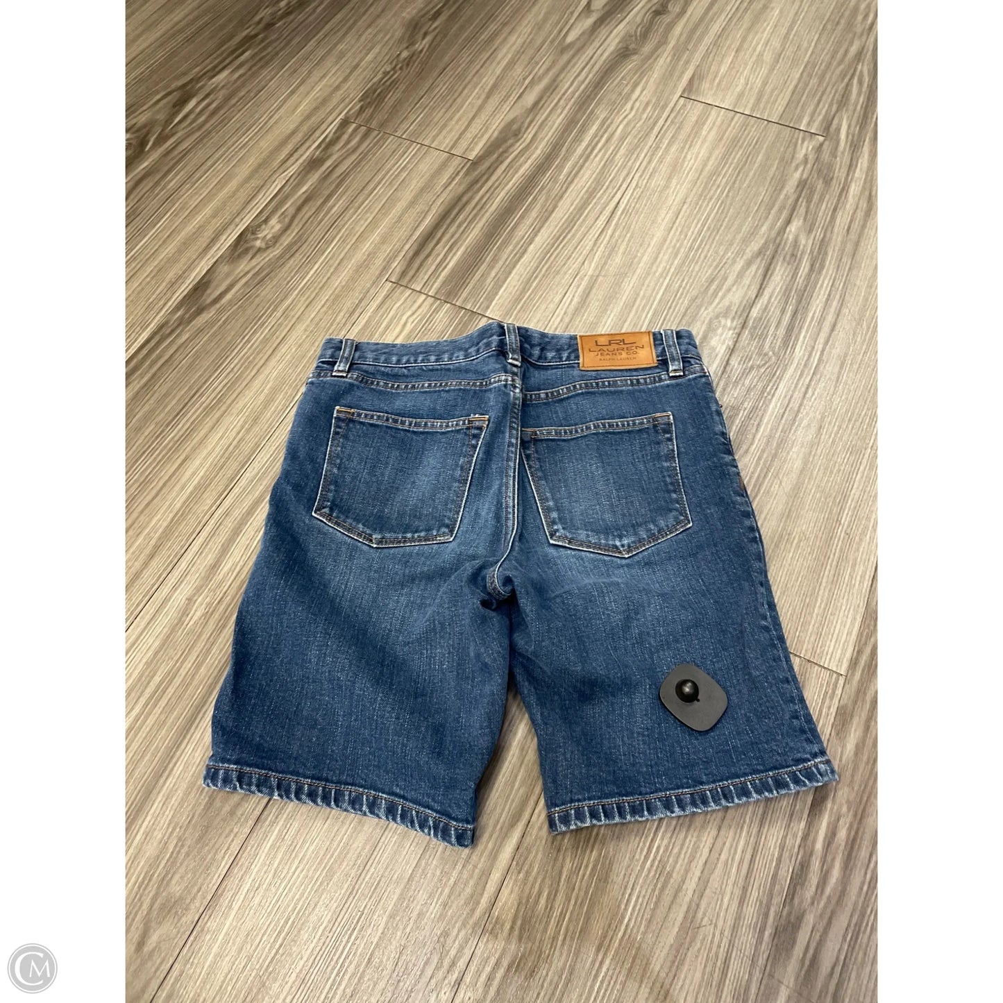Shorts By Lauren By Ralph Lauren In Blue Denim, Size: 2p
