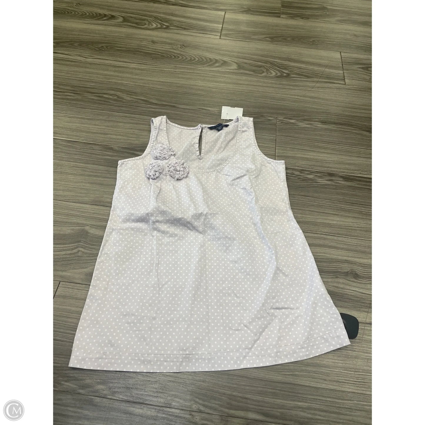 Tank Top By Tommy Hilfiger In Polkadot Pattern, Size: Xs