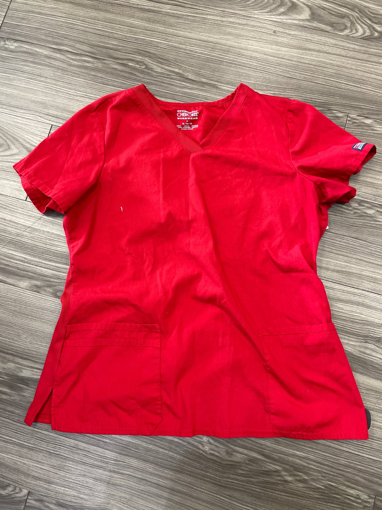 Top Short Sleeve By Cherokee Size: Xl