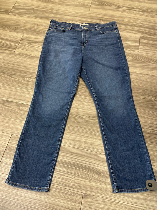 Jeans Straight By Levis  Size: 20