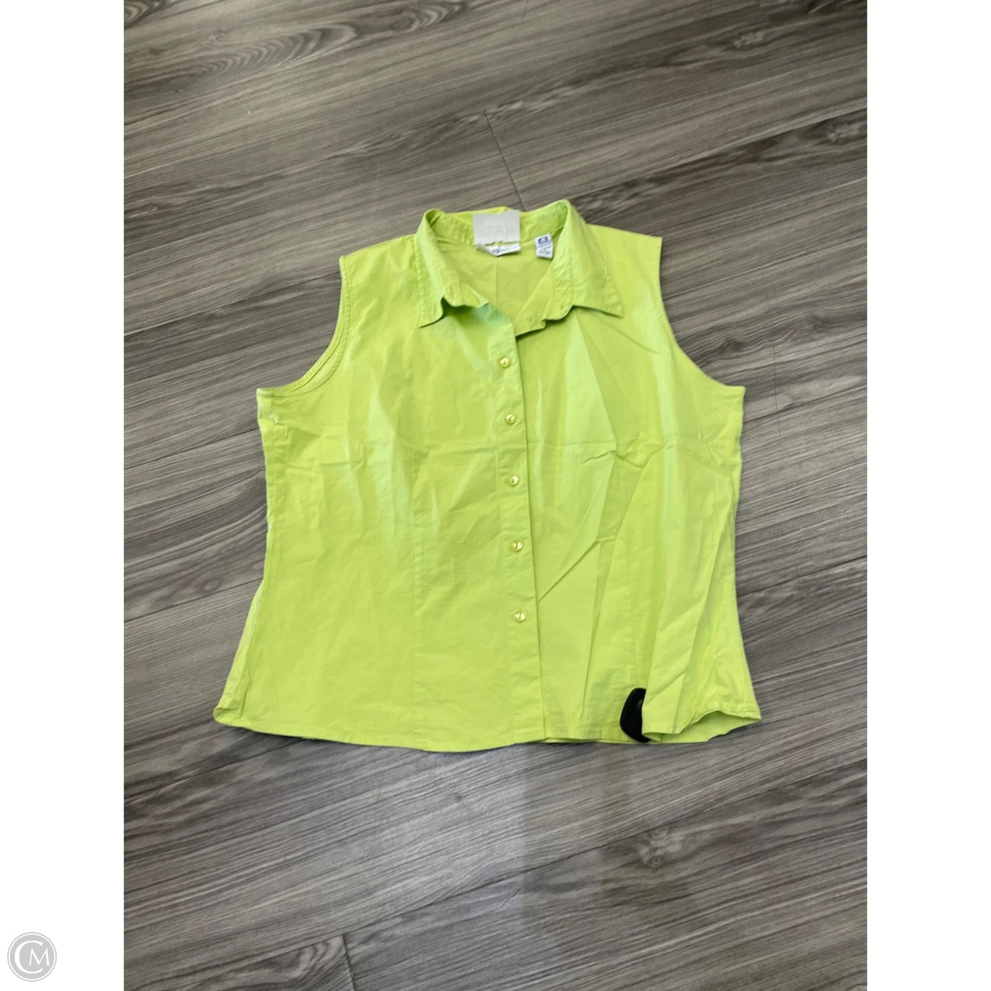 Tank Top By Marsh Landing In Green, Size: Xl